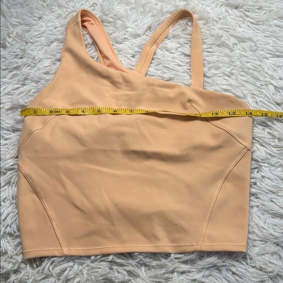 Lululemon Everlux Asymmetrical Tennis Tank Top Summer Glow - Picture 2 of 5